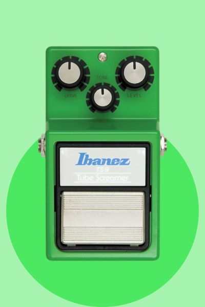 Ibanez Tube Screamer overdrive pedal for warm blues and rock guitar tone
