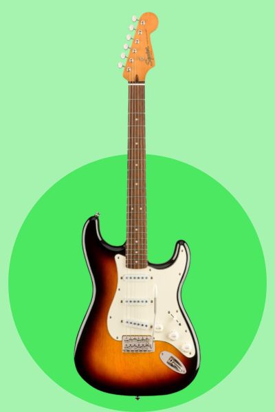 Squier Classic Vibe 60s Stratocaster as an affordable alternative to Keith Urban’s 1964 Fender Stratocaster