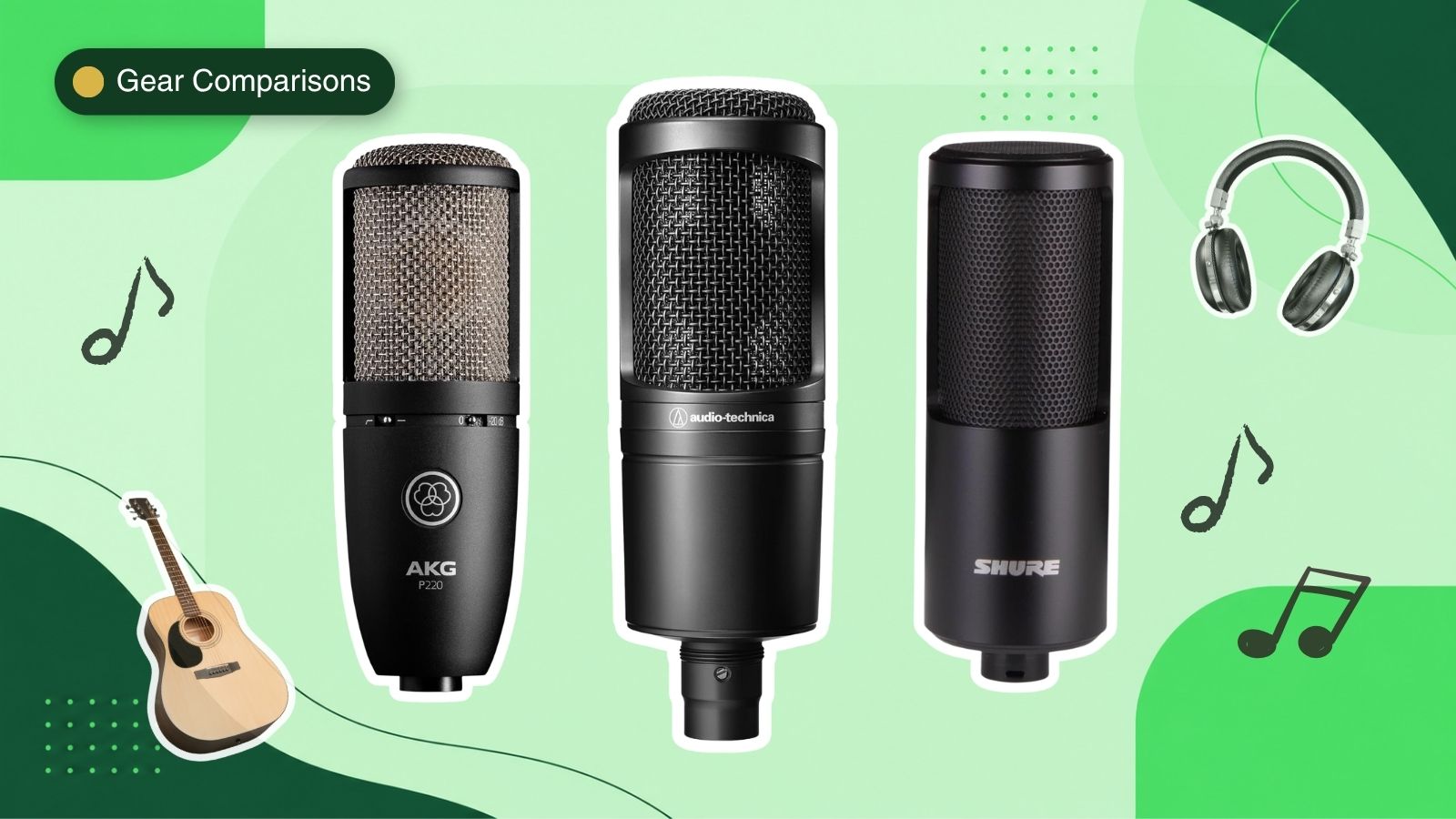 hero image Condenser Microphones and Picks for the Top Options
