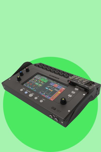 Allen and Heath CQ-18T digital mixer for live music and remote mixing