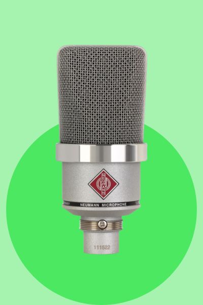 Neumann TLM 102 condenser microphone for vocals and home studio recording