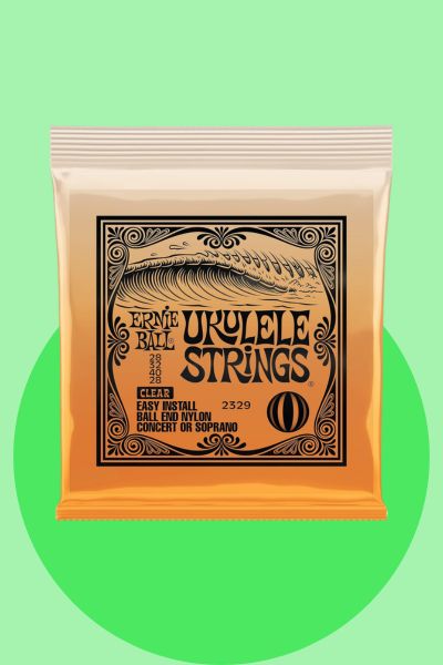 Ernie Ball ukulele strings for soprano and concert ukuleles