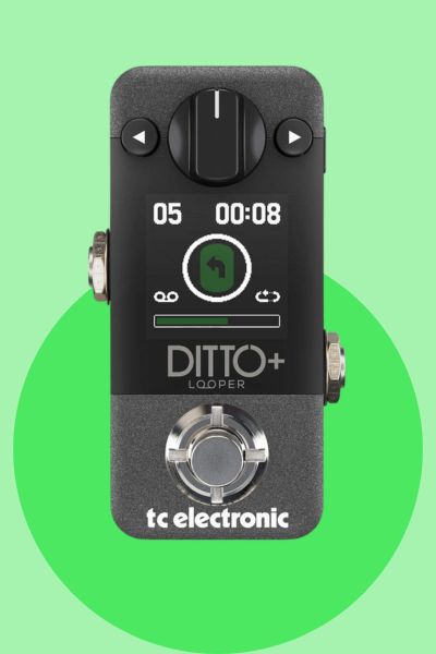 TC Electronic Ditto looper pedal for simple guitar looping