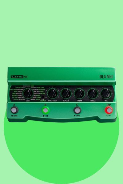 ine 6 DL4 delay modeler and looper pedal for guitar players
