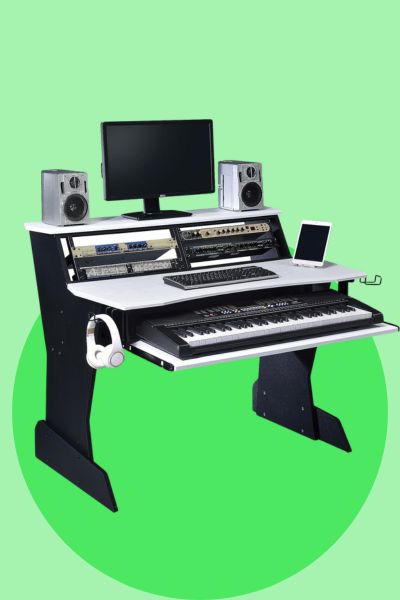 Musiea BE200 music studio desk for recording and production gear