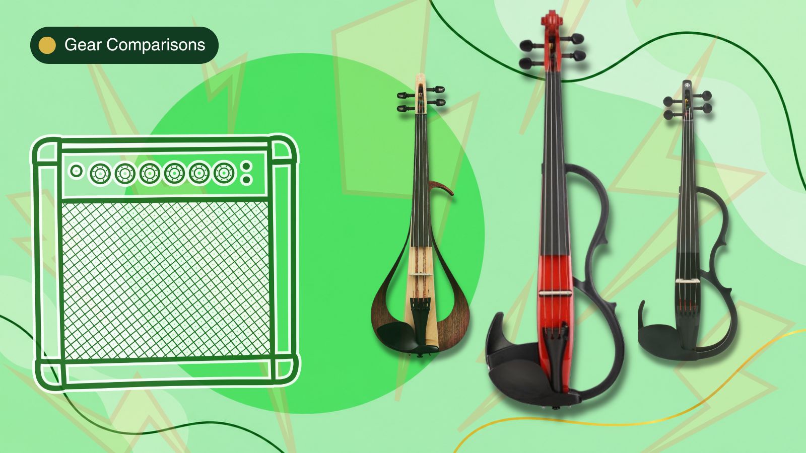 Electric violin buying guide comparing Yamaha electric violin options