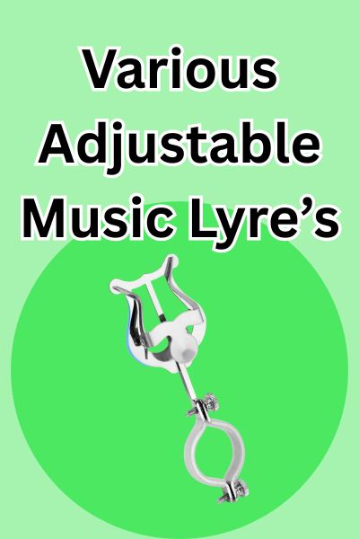 Adjustable Music Lyre