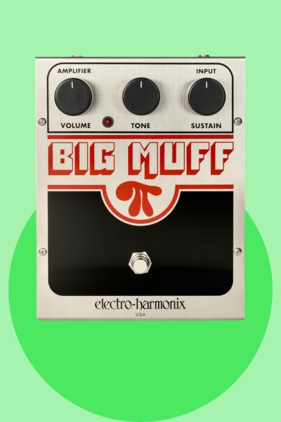 Electro-Harmonix Big Muff Pi fuzz pedal for thick sustain and classic guitar fuzz tones
